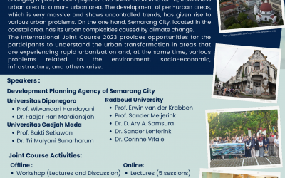 International Joint Course 2023 “Learning Urban Transformation: Ensuring Sustainability in A Changing World”